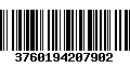 Código de Barras 3760194207902