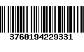 Código de Barras 3760194229331