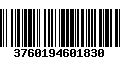 Código de Barras 3760194601830