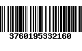 Código de Barras 3760195332160