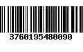 Código de Barras 3760195480090