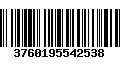 Código de Barras 3760195542538