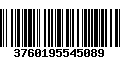 Código de Barras 3760195545089