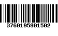 Código de Barras 3760195901502