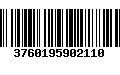 Código de Barras 3760195902110