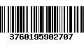 Código de Barras 3760195902707