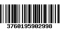 Código de Barras 3760195902998