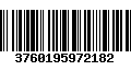 Código de Barras 3760195972182