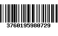 Código de Barras 3760195980729