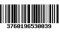 Código de Barras 3760196530039