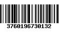 Código de Barras 3760196730132