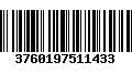 Código de Barras 3760197511433