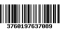 Código de Barras 3760197637089