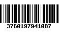 Código de Barras 3760197941087