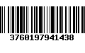 Código de Barras 3760197941438