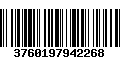 Código de Barras 3760197942268