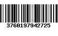 Código de Barras 3760197942725