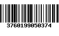 Código de Barras 3760199050374