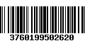 Código de Barras 3760199502620