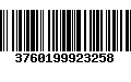 Código de Barras 3760199923258