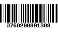 Código de Barras 3760200891309