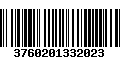 Código de Barras 3760201332023