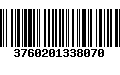 Código de Barras 3760201338070