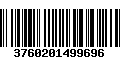 Código de Barras 3760201499696