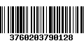 Código de Barras 3760203790128