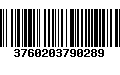 Código de Barras 3760203790289