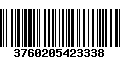 Código de Barras 3760205423338