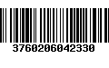 Código de Barras 3760206042330