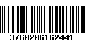 Código de Barras 3760206162441