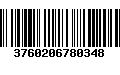 Código de Barras 3760206780348