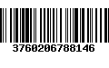 Código de Barras 3760206788146