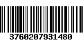 Código de Barras 3760207931480