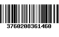 Código de Barras 3760208361460