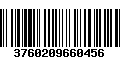 Código de Barras 3760209660456