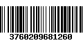 Código de Barras 3760209681260