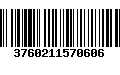 Código de Barras 3760211570606