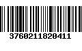 Código de Barras 3760211820411