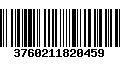 Código de Barras 3760211820459