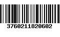 Código de Barras 3760211820602