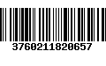 Código de Barras 3760211820657