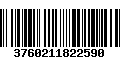 Código de Barras 3760211822590