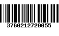 Código de Barras 3760212720055