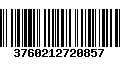 Código de Barras 3760212720857