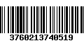 Código de Barras 3760213740519