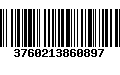 Código de Barras 3760213860897