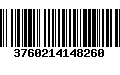 Código de Barras 3760214148260